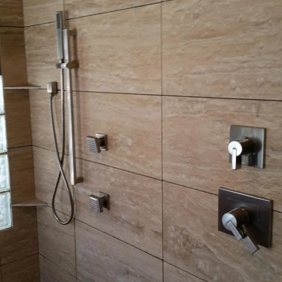 Shower fixture installation for Water Heater Replacement in Thomaston
